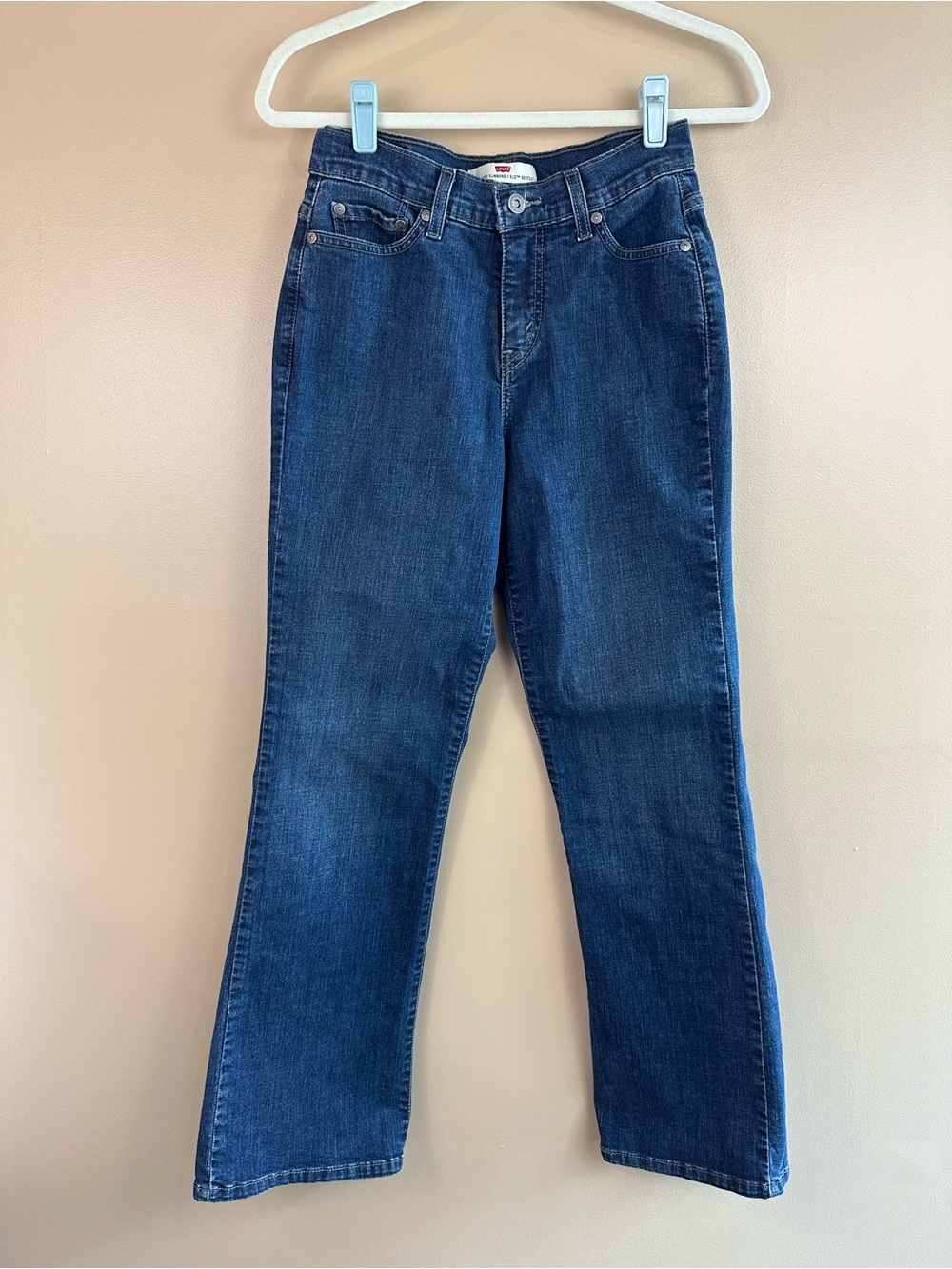 Levi’s 512 Perfectly Slimming Bootcut Jeans Women’s 6M Dark Wash Stretch Casual
